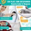 Látková klec pro psa M - vínová