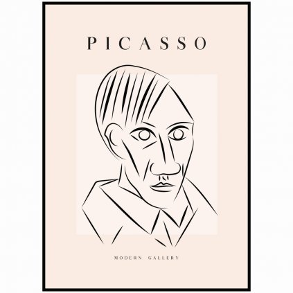 Pablo Picasso - Autoportrét