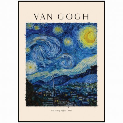 Vincent van Gogh - Hvězdná noc