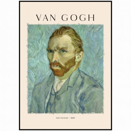 Vincent van Gogh - Autoportrét 1889