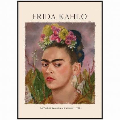 Frida Kahlo - Autoportrét  1940