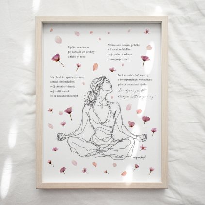 poezie na zed upijim americano