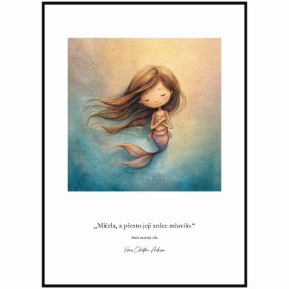 Plakát Malá mořská víla - Její srdce mluvilo
