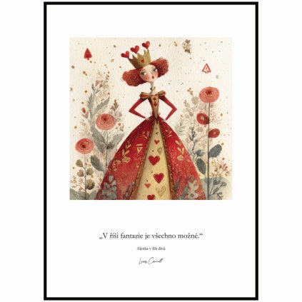 593 plakat Alenka v risi divu