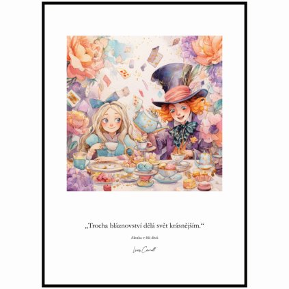 596 plakat Alenka v risi divu