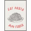604 bezecky plakat eat pasta