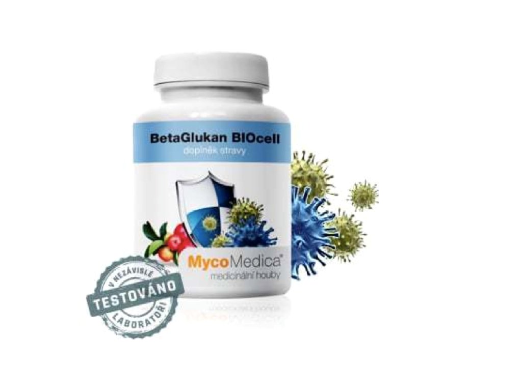 BetaGlukan BIOcell 90 kapslí á 360 mg extraktu