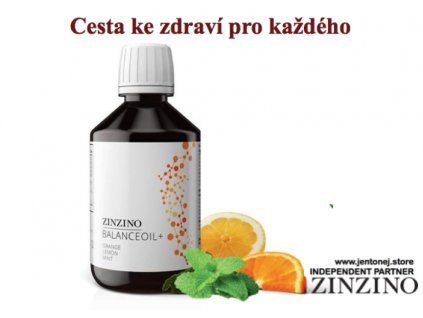 ZinZino BALANCE OIL+ Pomeranč, 300 ml