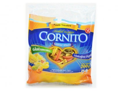 Těstoviny CORNITO fusilli barevné 200 g