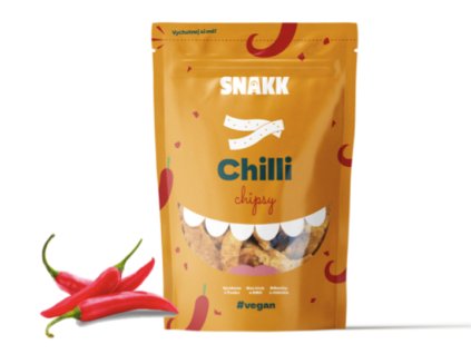 SNAKK luštěninové chipsy CHILLI 70 g