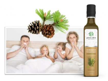 Farmářský bylinný sirup BOROVICE