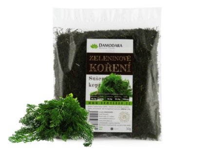 Damodara sušený kopr 30 g