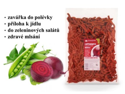 Damodara Celestýnské nudle červená řepa 500 g