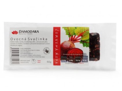 Damodara ovocná svačinka ČERVENÁ ŘEPA 60 g