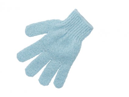 Peelingová rukavice Oriflame Elemental modrá a