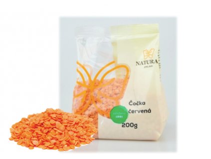 Čočka červená zn. Natural 200 g