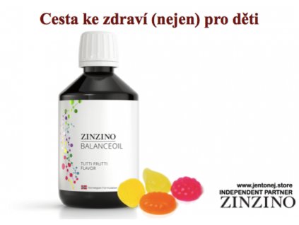 ZinZino BALANCE OIL+ Tutti Frutti, 300 ml