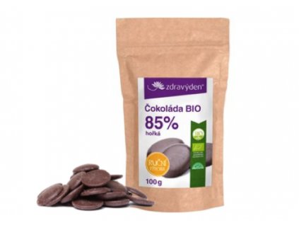 BIO čokoláda hořká 85% Zdravý den® 100 g