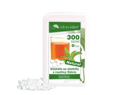 sladidlo stevia 300 tablet 18 g