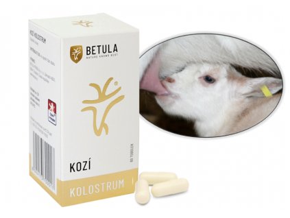 BETULA Kolostrum KOZÍ 60 tobolek