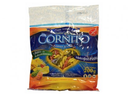 Těstoviny CORNITO vřetena barevná 200 g