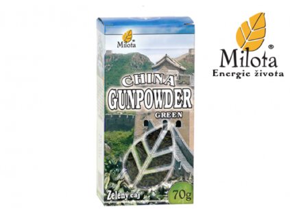 milota Zelený listový čaj CHINE GUNPOWDER 70 g