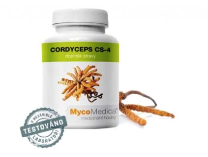 Cordyceps CS-4 90 kapslí á 500 mg extraktu (30 % polysacharidů)