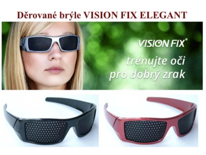 Děrované brýle bez dioptrií ELEGANT