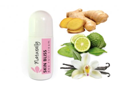 Přírodní deodorant rollon krém SKIN BLISS 50 ml