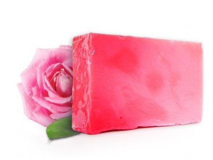 Ručně vyrobené mýdlo s olejem z bulharské růže 100 g