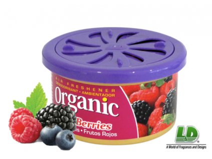 LD-AROMATIC ORGANIC přírodní vůně v plechovce LESNÍ PLODY