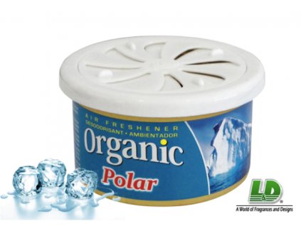 LD-AROMATIC ORGANIC přírodní vůně v plechovce POLAR - NEUTRALIZER
