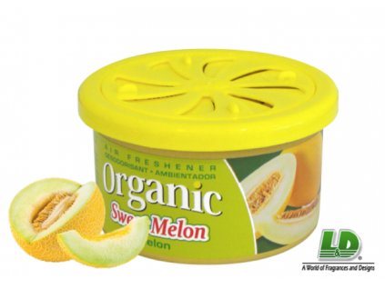 LD-AROMATIC ORGANIC přírodní vůně v plechovce SLADKÝ MELOUN