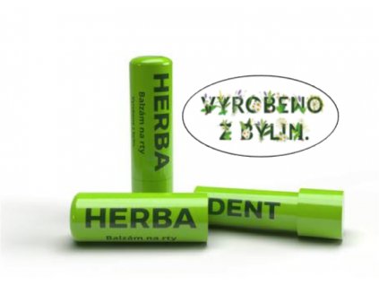 HERBADENT balzám na rty z bylin 5 ml