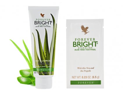 Zubní pasta Bright® Toothgel Aloe Vera vzorek 6,5 g