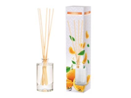 BISPOL Difuzér vonné tyčinky ORANGE (pomeranč) 45 ml