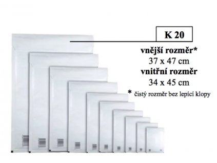 Bublinková protinárazová obálka K20