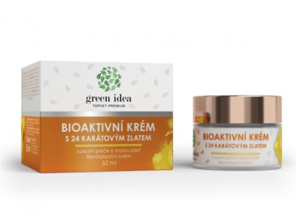 Bioaktivní krém s 24 karátovým zlatem 50 ml