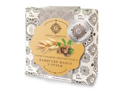 Ručně vyráběné mýdlo PERLÉ NATURAL OVES 115 g