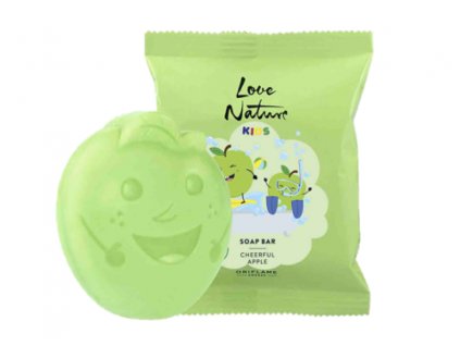 Dětské mýdlo Love Nature Cheerful Apple 75 g