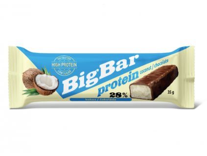 BigBar proteinová tyčinka jednovrstvá KOKOS 35 g