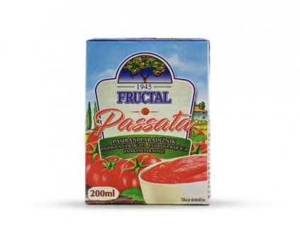 FRUCTAL Passata - pasírovaná rajčata 200 ml