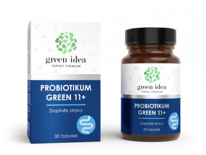 Probiotikum GREEN 11+ živých kultur 30 tobolek