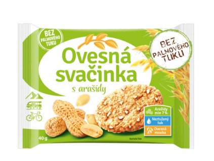 FAMMILKY Ovesná svačinka s arašídy 40 g