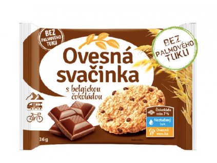 FAMMILKY Ovesná svačinka s belgickou čokoládou 36 g