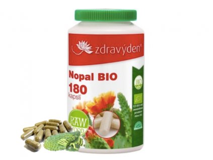 BIO RAW Nopál 180 kapslí