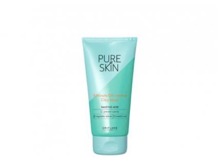 Pure Skin Pětiminutová jílová maska na kontrolu mazu 50 ml 41674 a