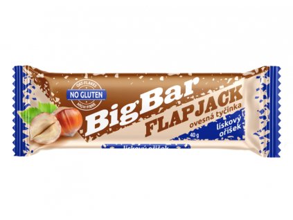 Flapjack BigBar ovesná tyčinka bez lepku LÍSKOVÝ OŘÍŠEK 40 g