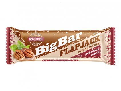 Flapjack BigBar ovesná tyčinka bez lepku PEKANOVÝ OŘECH 40 g