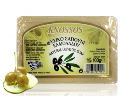 Knossos mýdlo olivové bílé